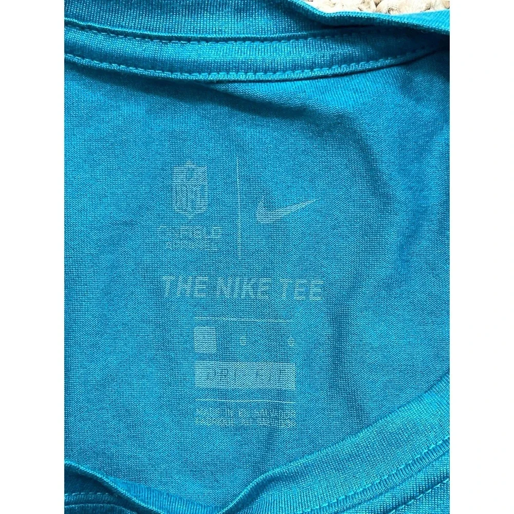 Jacksonville Jaguars Nike Shirt Men's L Teal‎ NFL On Field Short Sleeve